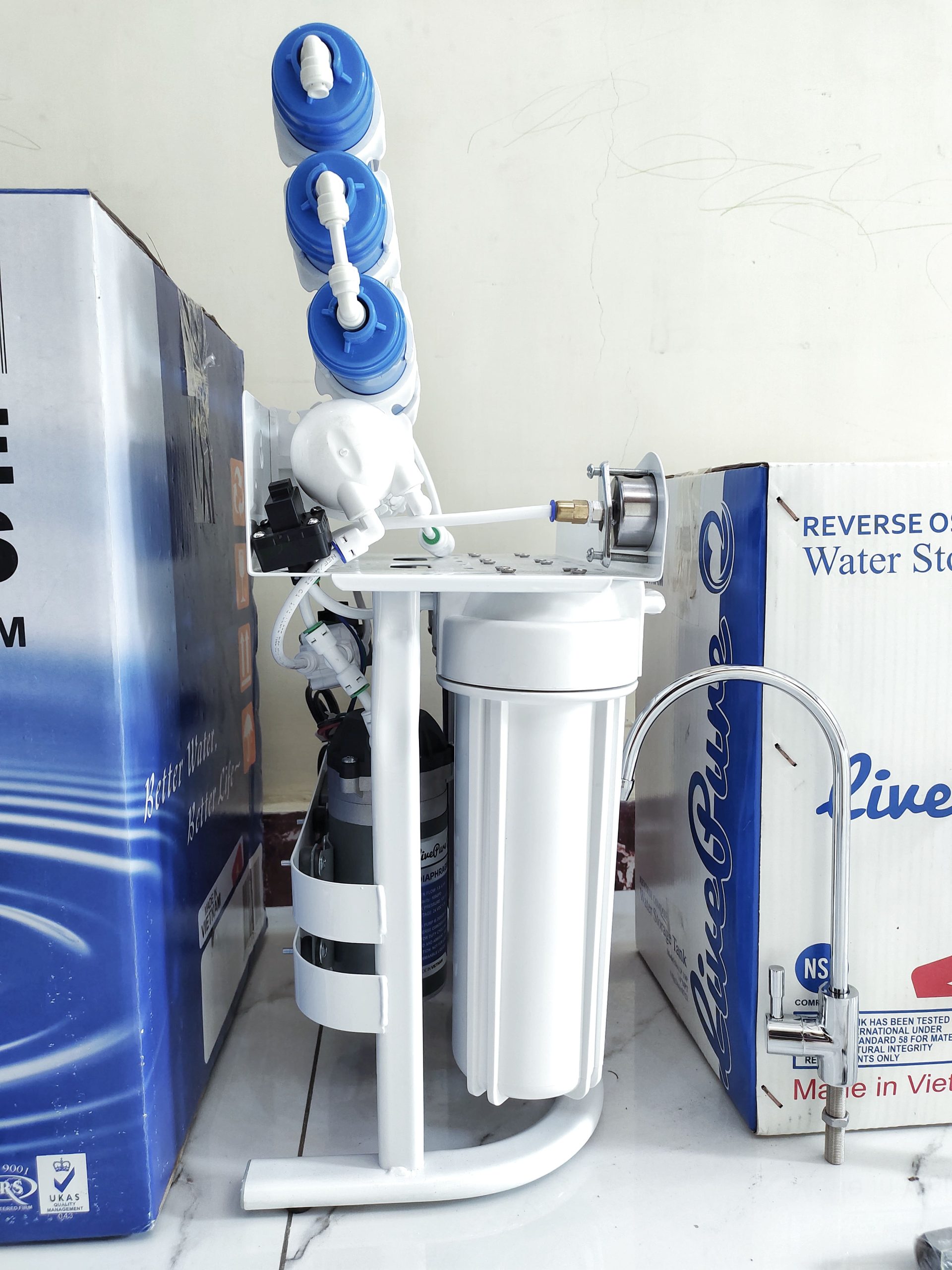 livepure ro plant taiwan water filter