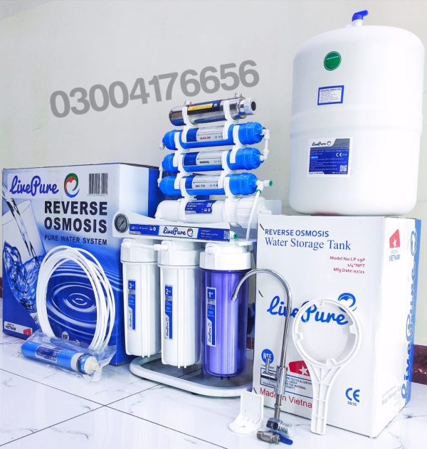 livepure ro water filter home ro plant