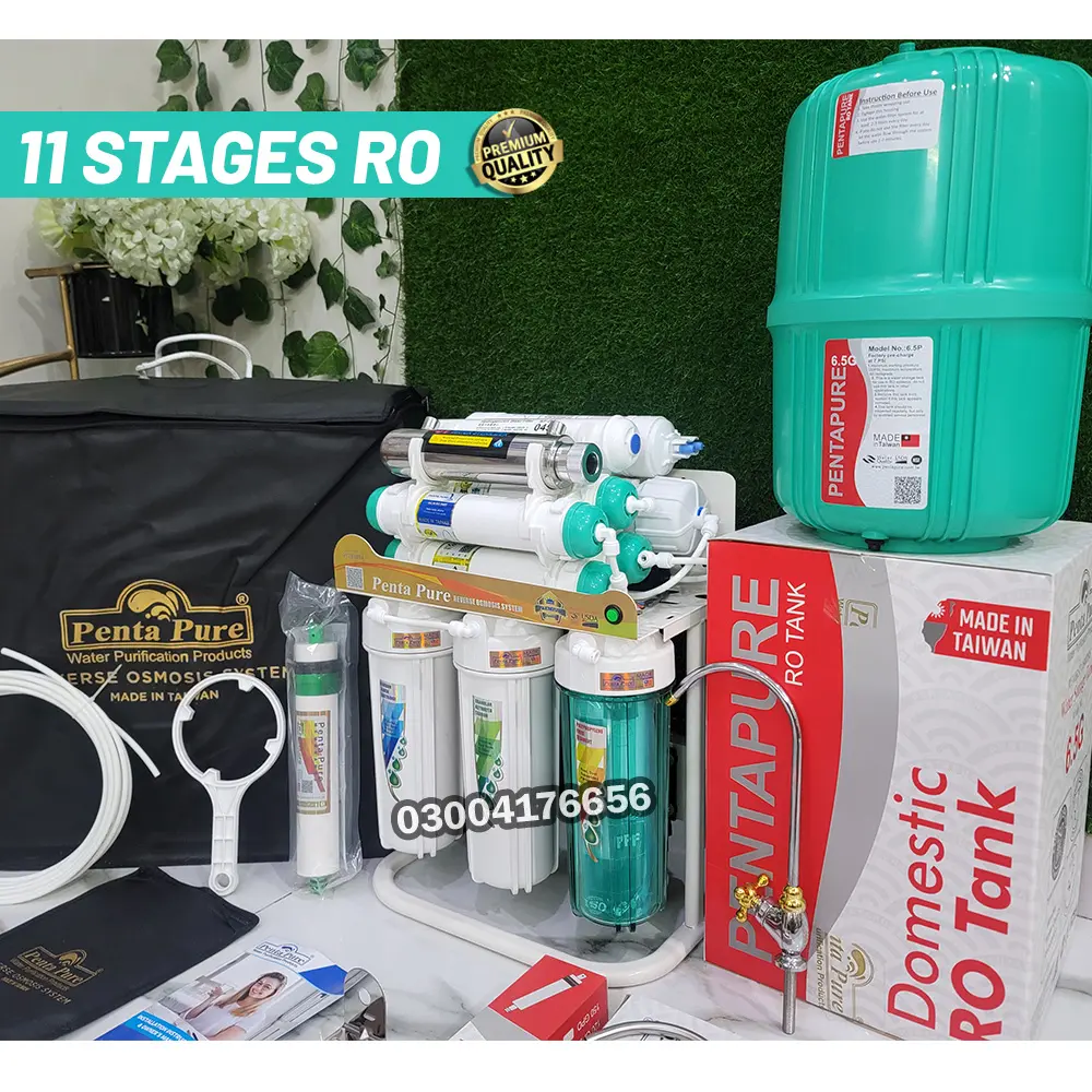 11-stages-ro-plant-pentapure-filter ro plant for home in pakistan